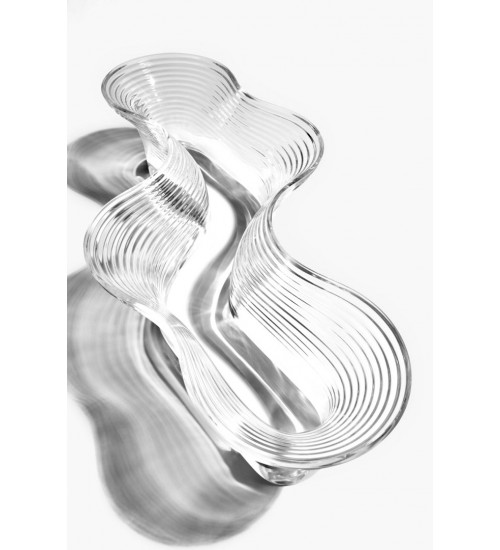 Zaha  Hadid Design NODE造型器皿（限量100件）透明H14cm